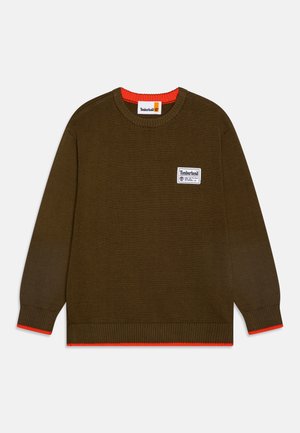 Pullover - dark olive