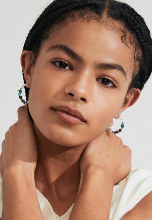 FORCE HOOP EARRINGS - Earrings - silver plated