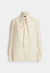 GEORGETTE TIE-NECK BLOUSE - Bluse - mascarpone cream
