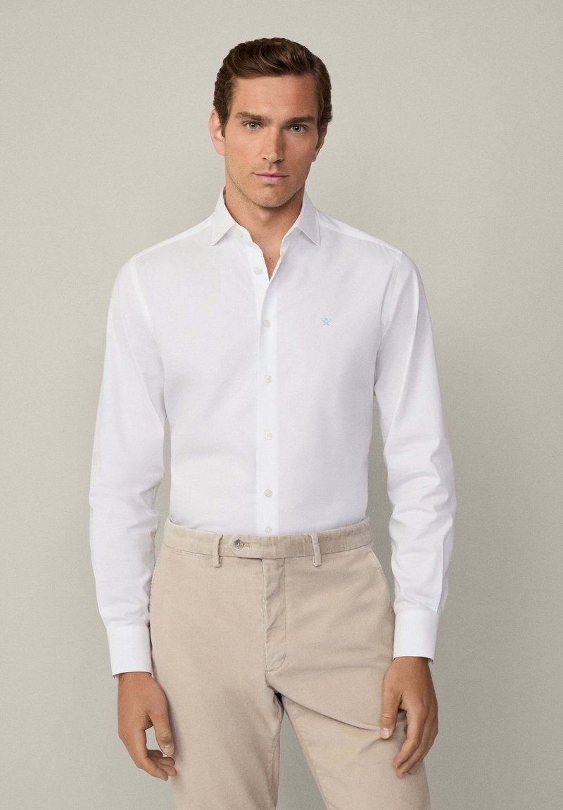 Hackett London ESSENTIAL TEXTURE - Zakelijk overhemd - white