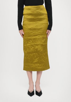 ALMA SKIRT - Pencil skirt - gold coloured