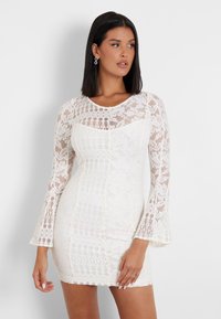 Guess - KURZES - Cocktail dress / Party dress - weiß Thumbnail Image 1
