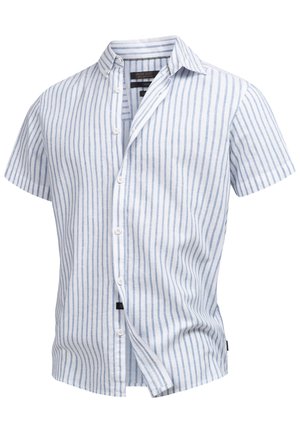 INDICODE JEANS KURZARM INBRAVIDA - Chemise - offwhite - striped