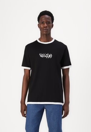 FULLRING  - Print T-shirt - black