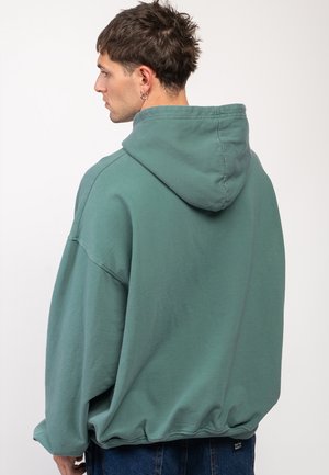 WASHED CESARE UNISEX - Kapucnis pulóver - heura