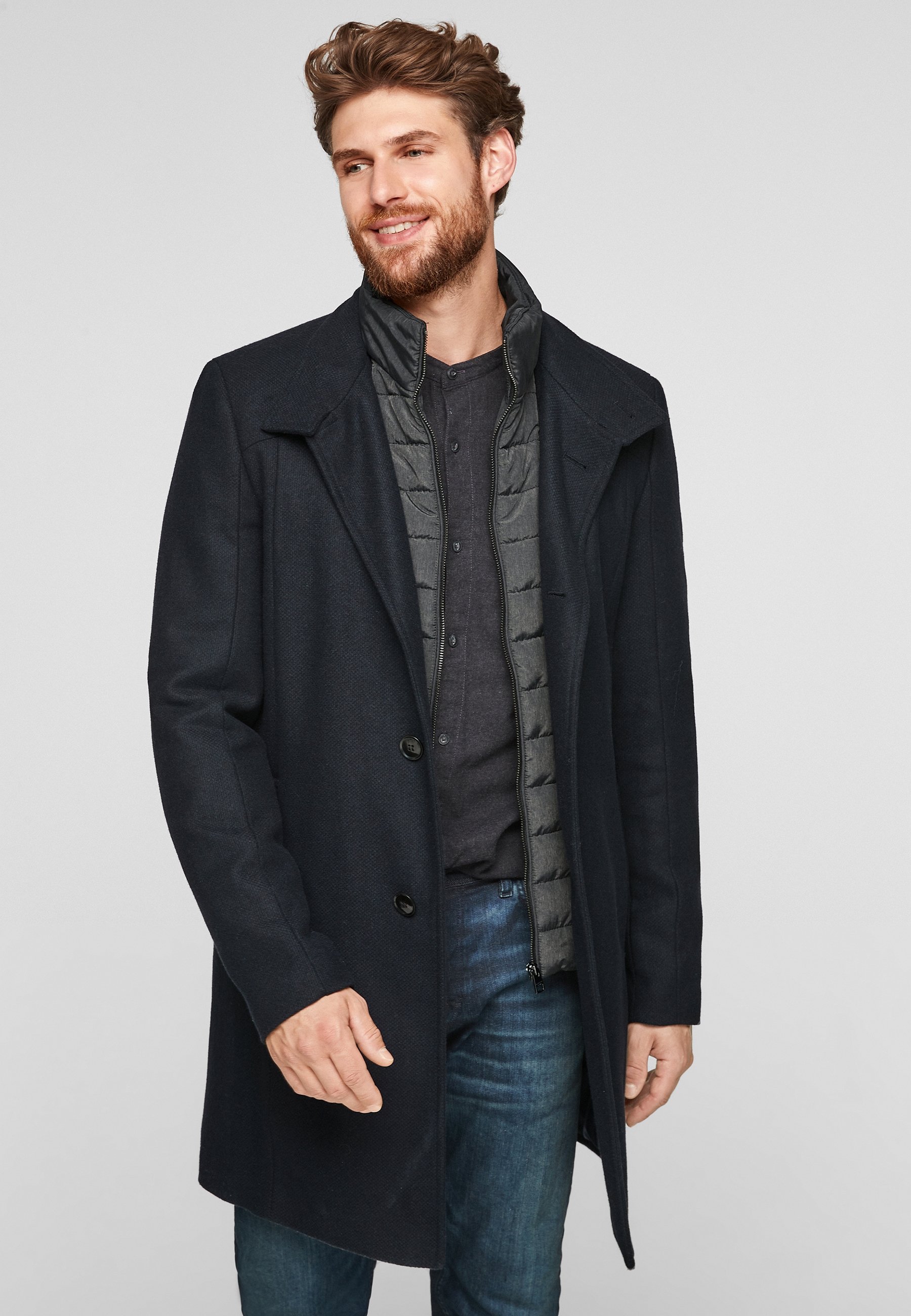 Wollmantel Outdoor Mantel Herren Trench Coats Trench Mantel Herren