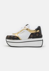 Guess CAMRIO - Sneakers basse - mehrfarbig/weiß