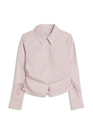 Bershka Gombos blúz - light pink