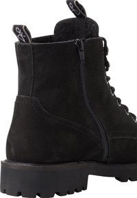 Marco Tozzi BY GUIDO MARIA KRETSCHMER - Fűzős bokacsizmák - black nubuck