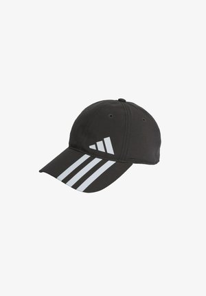 adidas Performance, STRIPES AEROREADY BASEBALL - Cappellino - black white white