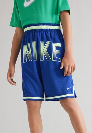 Nike Performance DF UNISEX - Pantalón corto de deporte - deep royal blue/vapor green