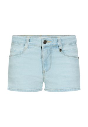 METTE - Denim shorts - light blue denim