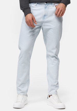 Jeans Straight Leg - mottled light blue