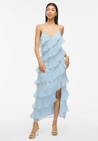 VILA TRÄGER - Robe de cocktail - cashmere blue