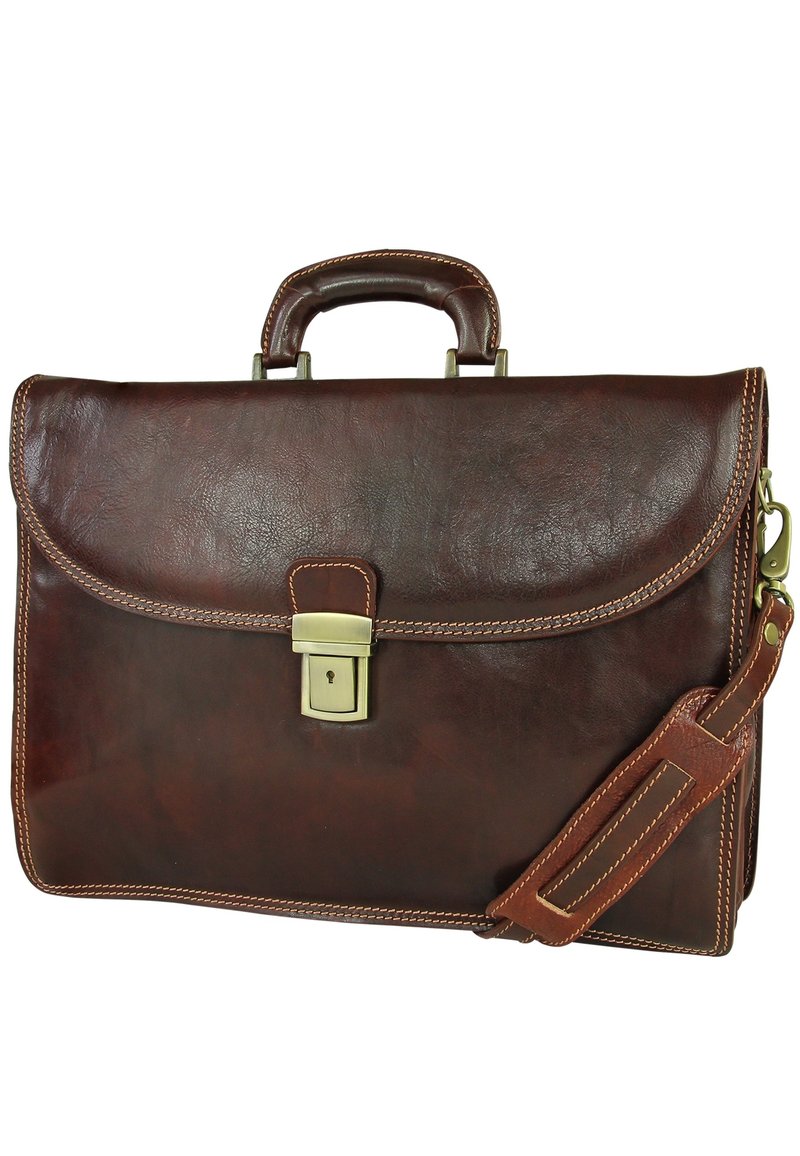 DrachenLeder UNISEX  - Aktetas - braun