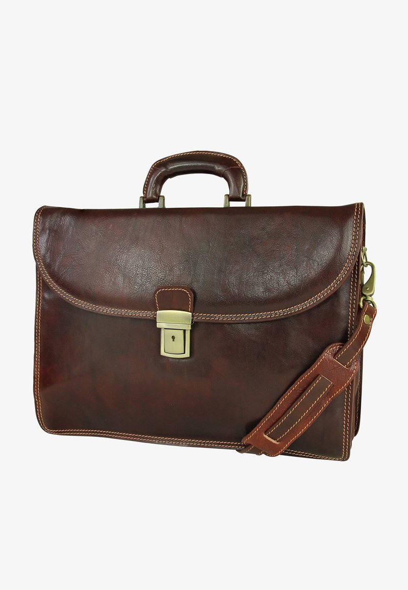 DrachenLeder UNISEX - Aktetas - braun