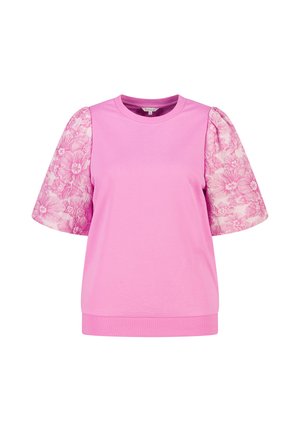 MS Mode, MS MODE TOP NOT TRANSLATED - T-shirt imprimé - bright pink