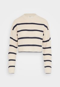 Pullover - pumice stone/navy blazer