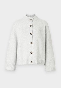 VIBIBBI O-NECK - Cardigan - light grey melange