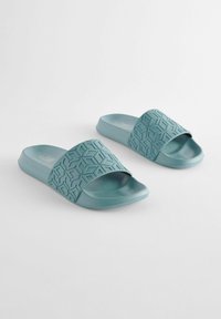 Next EMBOSSED STANDARD - Badsandal - teal blue