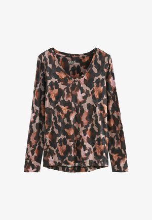 SLOUCH V-NECK STANDARD - T-shirt à manches longues - animal