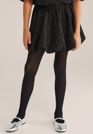 WE Fashion A-Linien-Rock - black