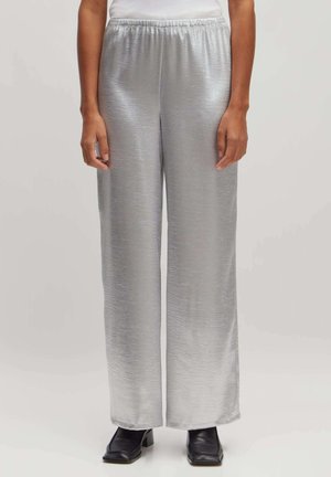 Stoffhose - silber