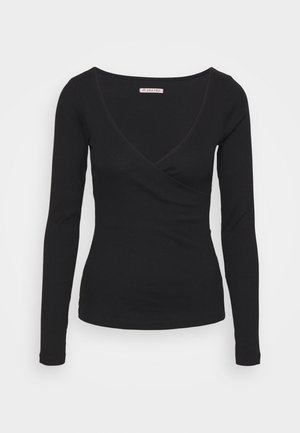 T-shirt à manches longues - black
