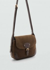 Mango Skuldertasker - khaki