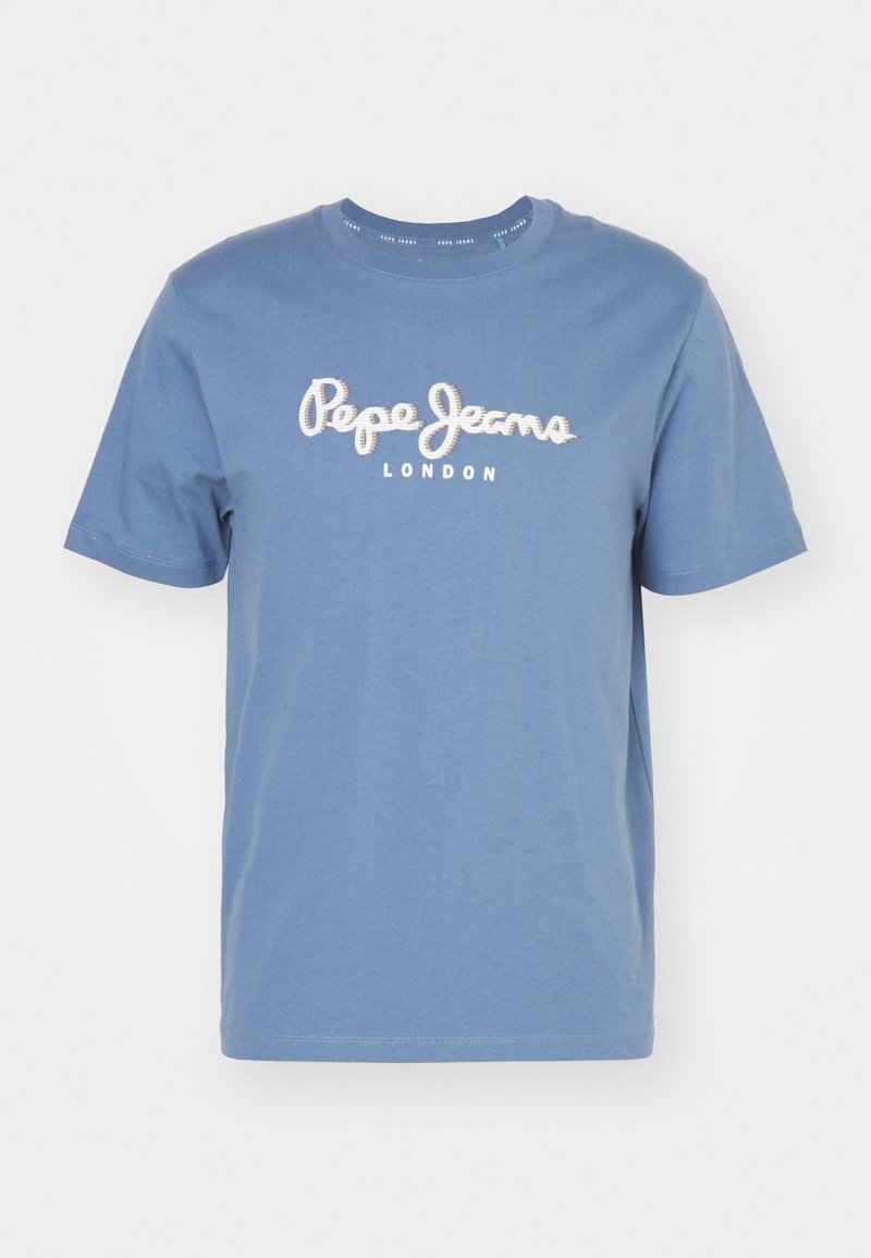 Pepe Jeans T-shirt print blauw