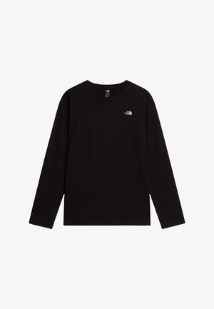 The North Face, ESSENTIAL SIMPLE DOME RELAXED LONG SLEEVE - Langærmet T-shirt - tnf black