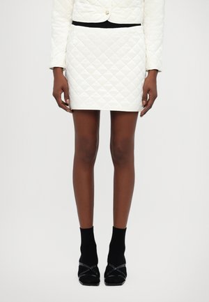 VICTORIA - Miniskjørt - cream