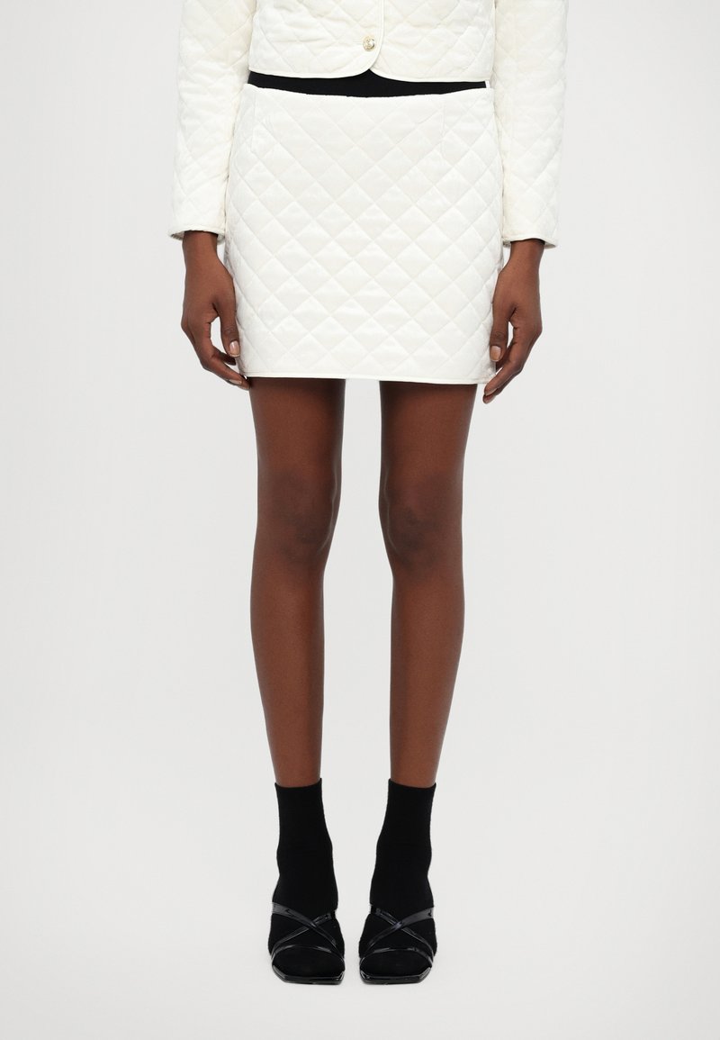 DESIGNERS REMIX - VICTORIA - Mini suknja - cream, Povećaj
