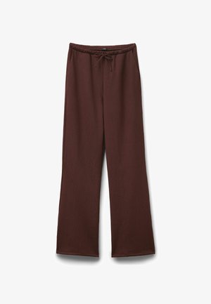 Tezenis, CRINKLE PALAZZO - Pantalones - brown