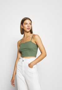 Even&Odd 2 PACK - Top - green/black