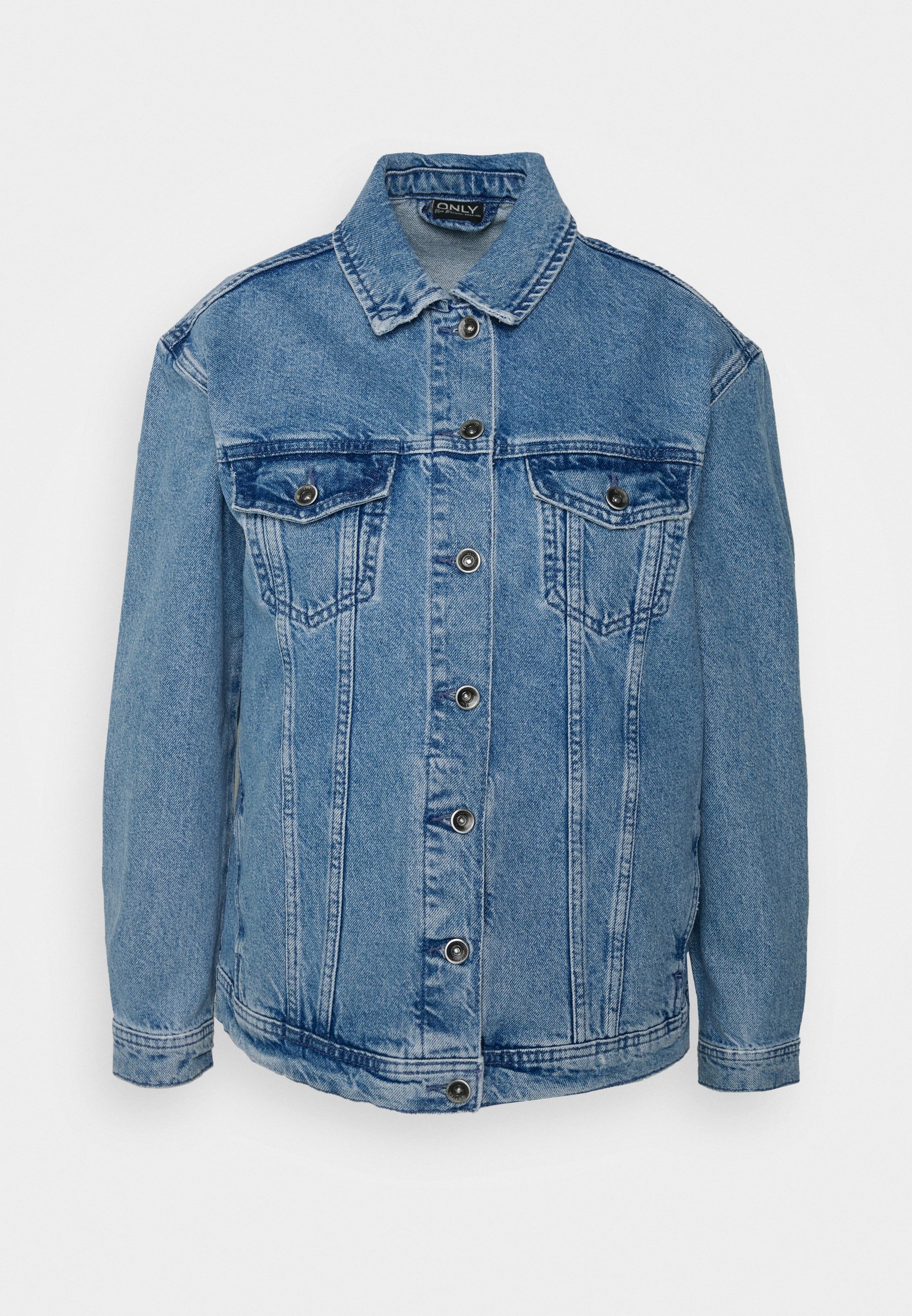 Only Tall Oversized Denim Jacket - Women - Blue - Size XS