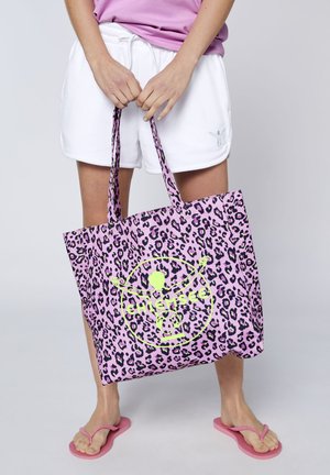 Chiemsee, STRANDTASCHE IM ALLOVER-DESIGN UNISEX - Beach accessory - orchid