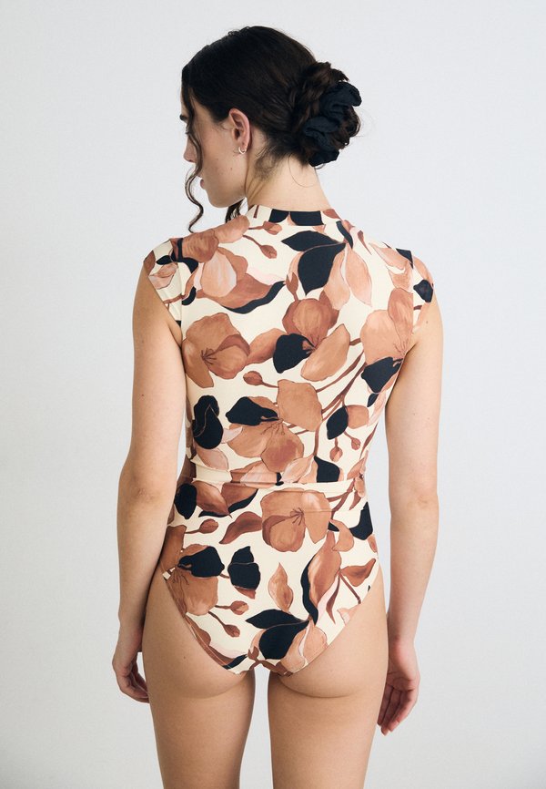 SECRET GARDEN ZIP FRONT ONE PIECE - Swimsuit4