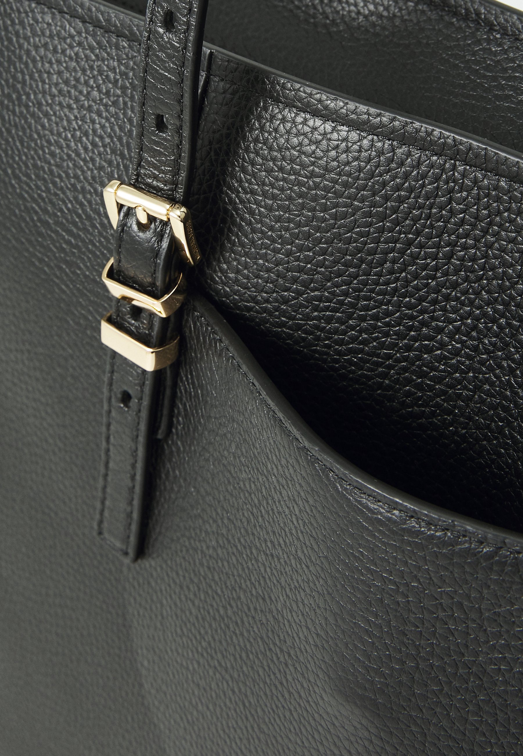 MICHAEL Michael Kors QUINN TOTE - Handbag - black - Zalando.co.uk