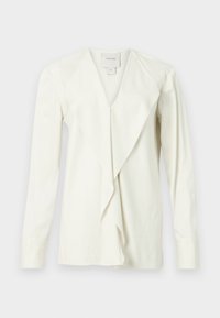 NATURAL SHEEN DRAPED - Blouse - egret