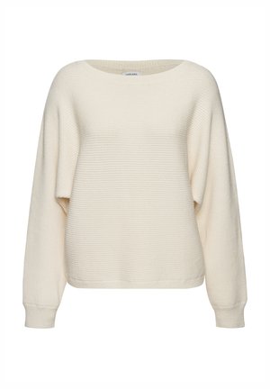RUNDHALS - Pullover - creme