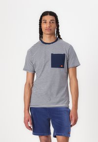 Ellesse HIRST TEE - Marškinėliai su spaudiniu - navy