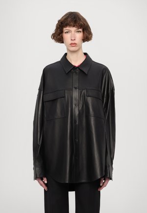 OVERSIZED SHIRT - Paitapusero - black
