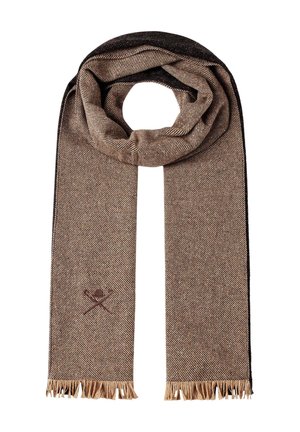 Hackett London, HACKETT LONDON SCARF BROLLY FRISBY SCARF - Scarf - taupe beige