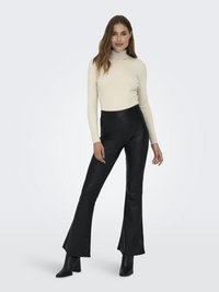 ONLY ONLKAROL ROLL NECK - Svetr - pumice stone