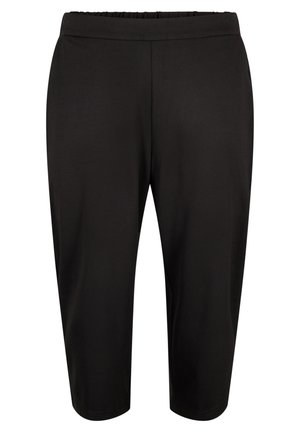 Zizzi MADDISON LOOSE  WITH POCKETS - Pantaloni - black