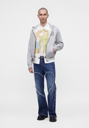 Carne Bollente, WHO'S A GOOD BOY UNISEX - Sweat zippé - melange grey