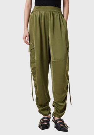 KAYE - Cargo trousers - green