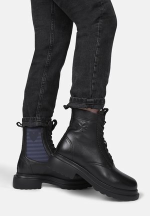 PRUDENZIA - Lace-up ankle boots - schwarz