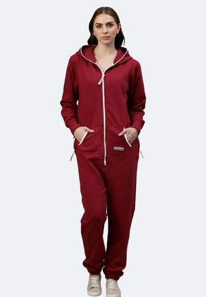 Jumpsuit - burgundy